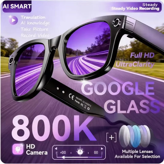Photo & Video Recording Waterproof Smart Sunglasses