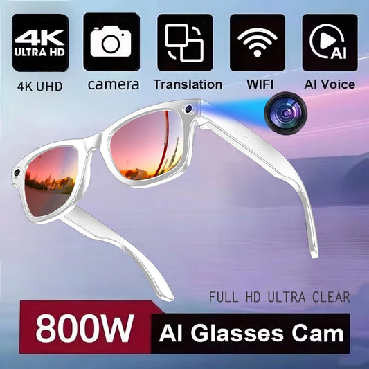 Photo & Video Recording Waterproof Smart Sunglasses
